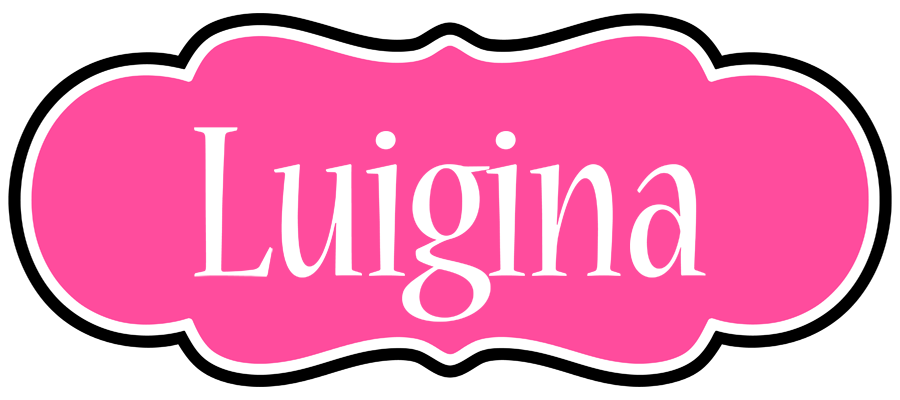 Luigina invitation logo