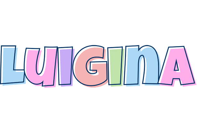 Luigina pastel logo