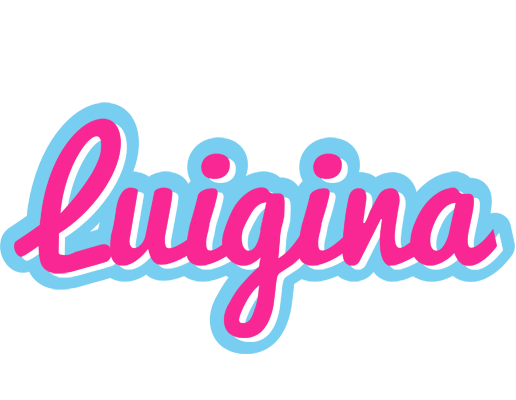 Luigina popstar logo