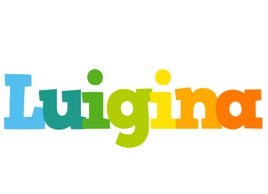 Luigina rainbows logo