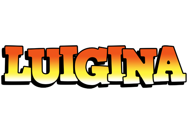 Luigina sunset logo