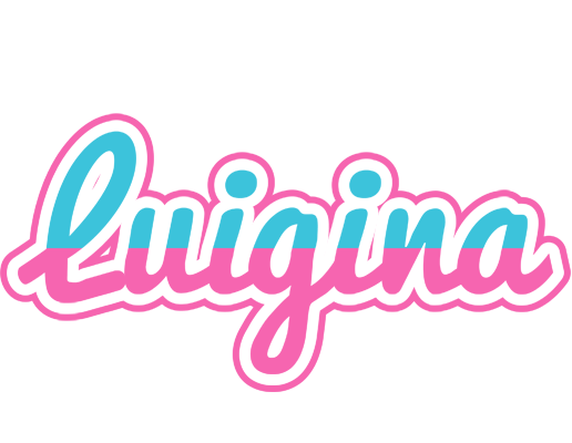 Luigina woman logo