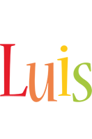 Luis birthday logo