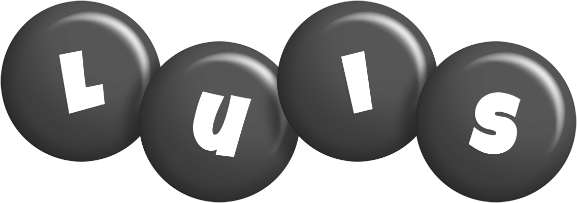 Luis candy-black logo