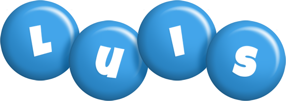 Luis candy-blue logo