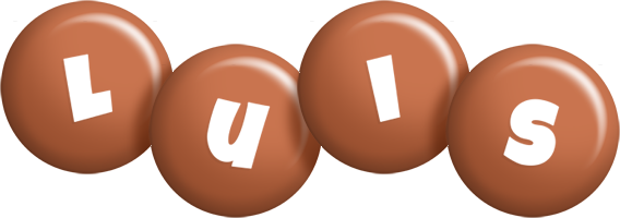 Luis candy-brown logo