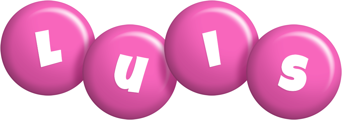 Luis candy-pink logo