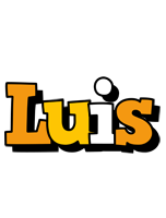 Luis cartoon logo