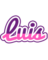 Luis cheerful logo