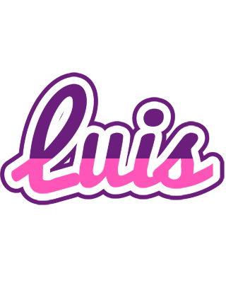 Luis cheerful logo