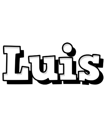 Luis snowing logo