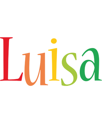 Luisa birthday logo