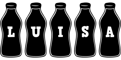 Luisa bottle logo