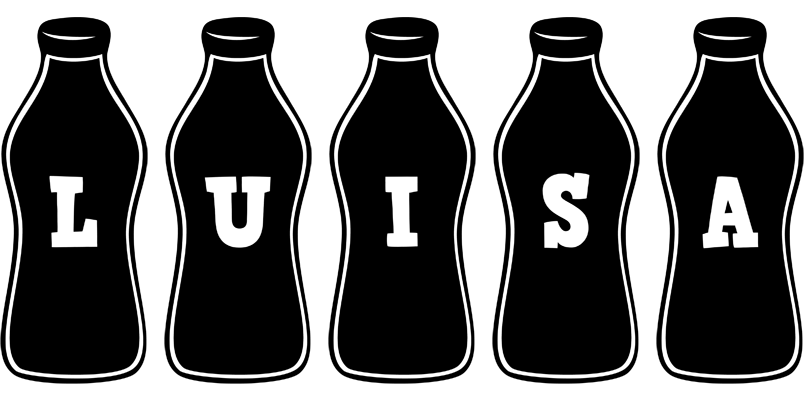 Luisa bottle logo