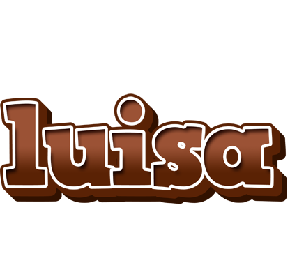 Luisa brownie logo