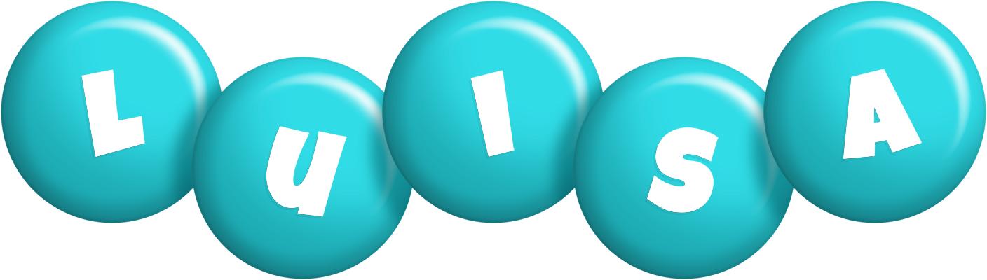 Luisa candy-azur logo