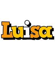 Luisa cartoon logo