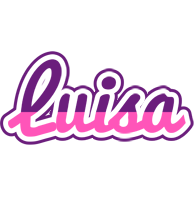 Luisa cheerful logo