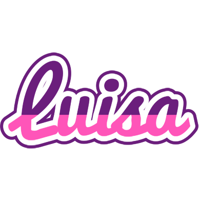 Luisa cheerful logo