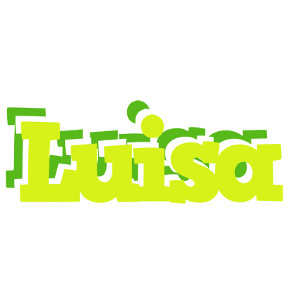 Luisa citrus logo