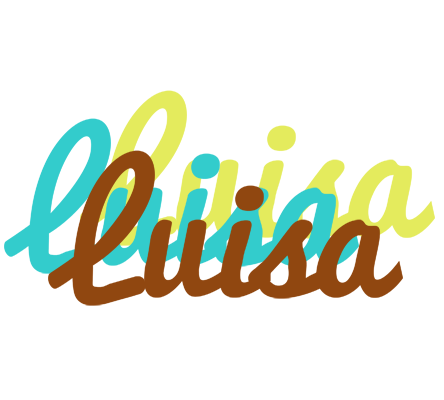 Luisa cupcake logo