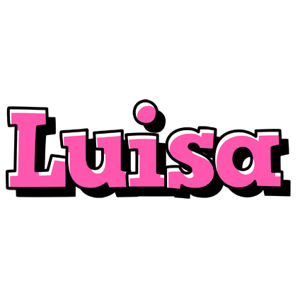 Luisa girlish logo