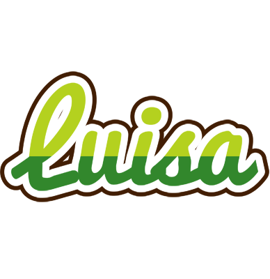 Luisa golfing logo