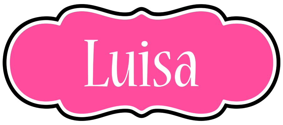 Luisa invitation logo