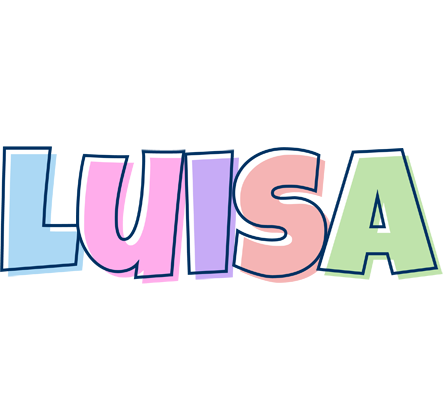 Luisa pastel logo