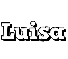 Luisa snowing logo