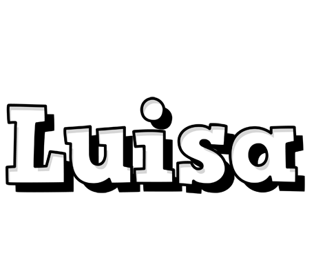 Luisa snowing logo