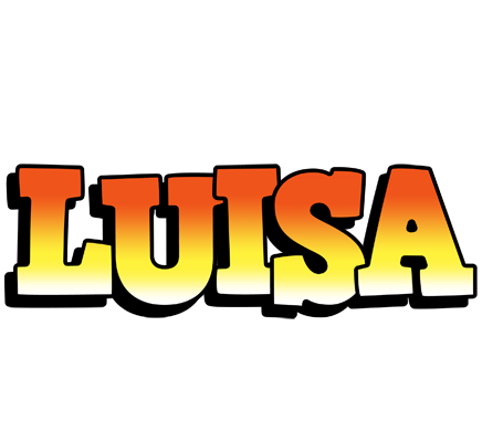 Luisa sunset logo