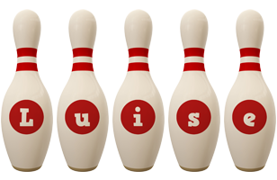 Luise bowling-pin logo