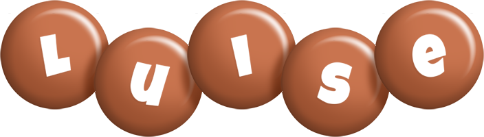 Luise candy-brown logo