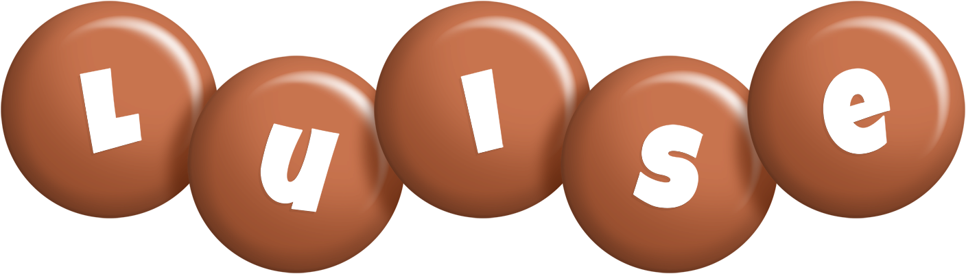 Luise candy-brown logo
