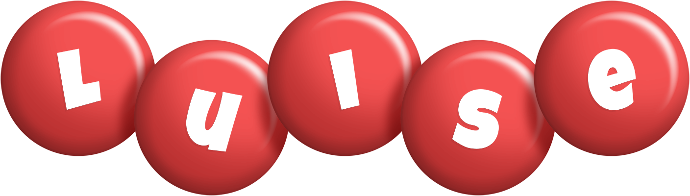 Luise candy-red logo