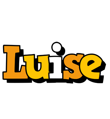 Luise cartoon logo