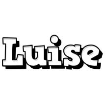 Luise snowing logo