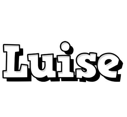Luise snowing logo