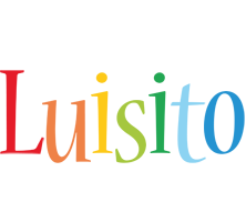 Luisito birthday logo