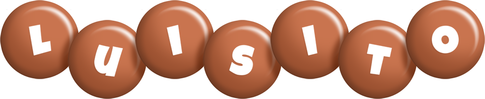 Luisito candy-brown logo