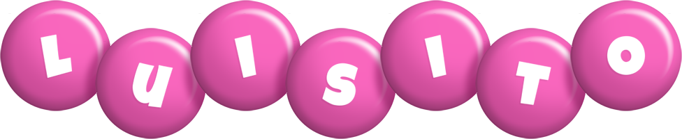 Luisito candy-pink logo