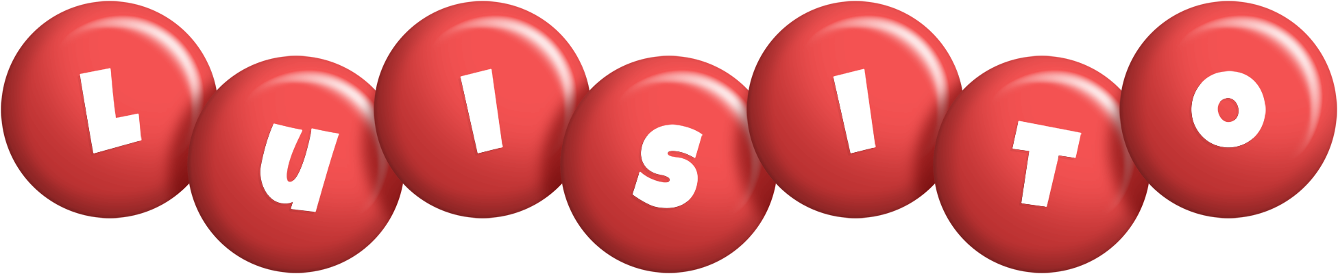 Luisito candy-red logo