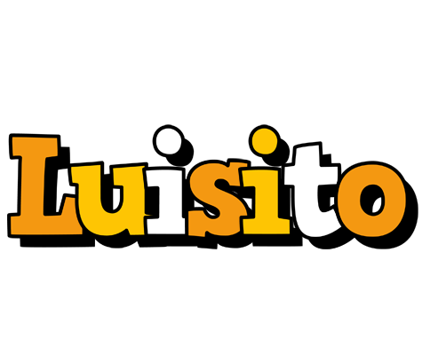 Luisito cartoon logo