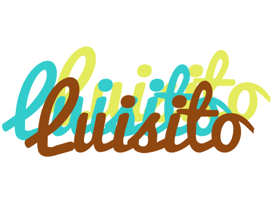 Luisito cupcake logo