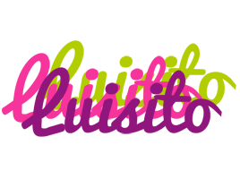 Luisito flowers logo