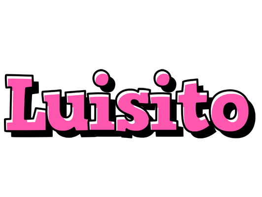 Luisito girlish logo