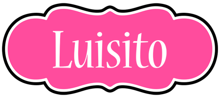 Luisito invitation logo