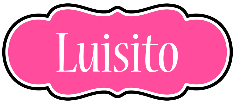 Luisito invitation logo