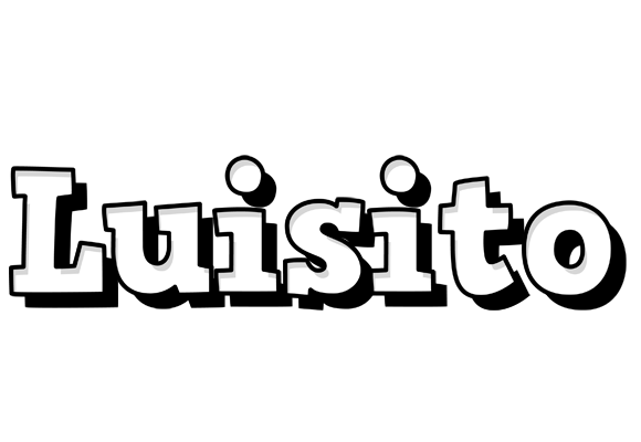 Luisito snowing logo